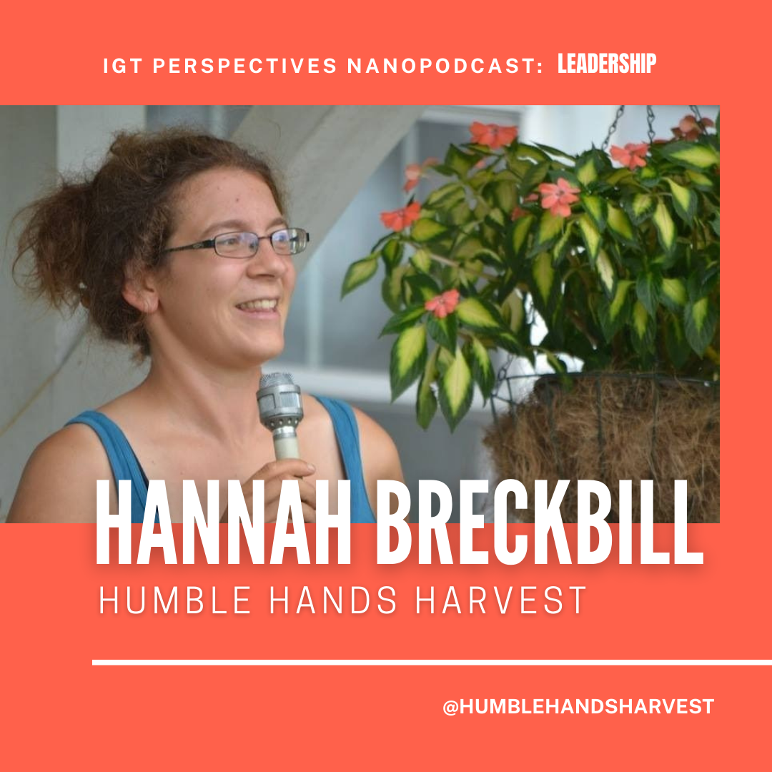 Hannah on Leadership