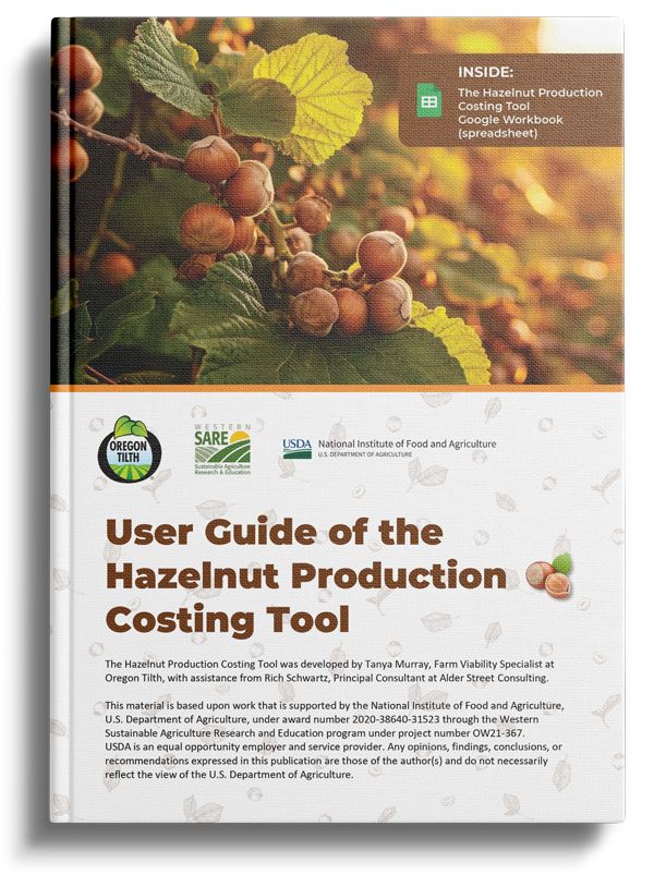 User Guide of the Hazelnut Production Costing Tool