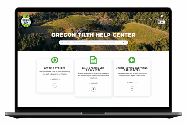 Oregon Tilth Help Center