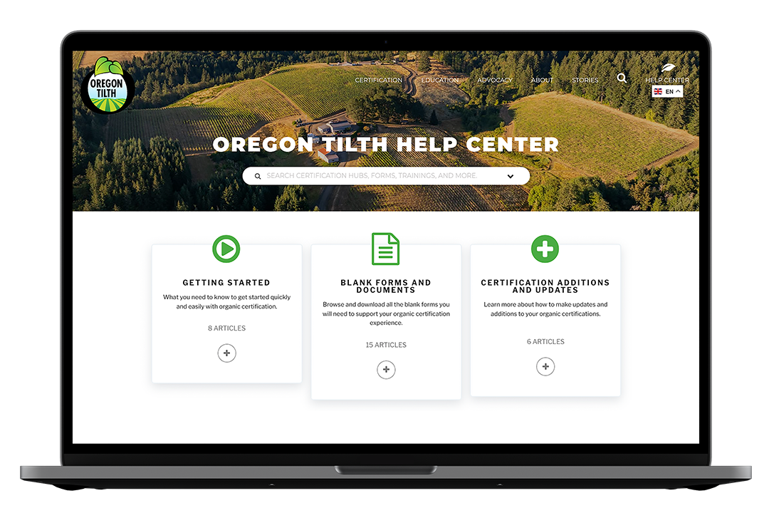 Oregon Tilth Help Center