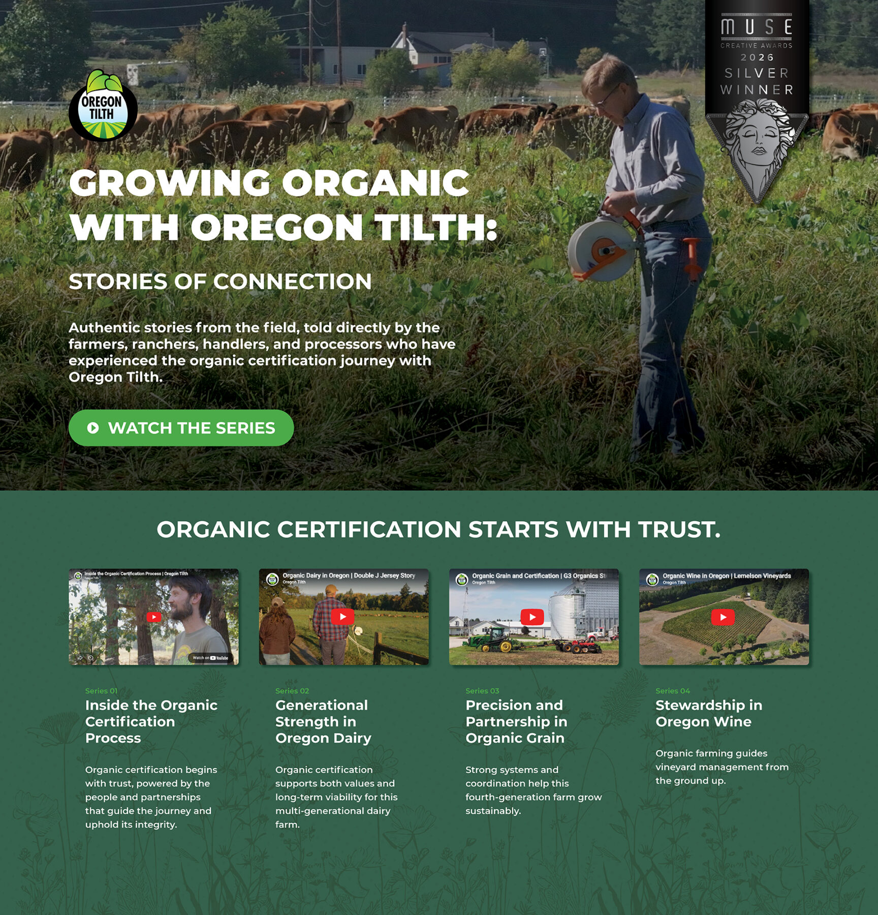 2025 Growing Organic with Oregon Tilth: Stories of Connection Video Asset