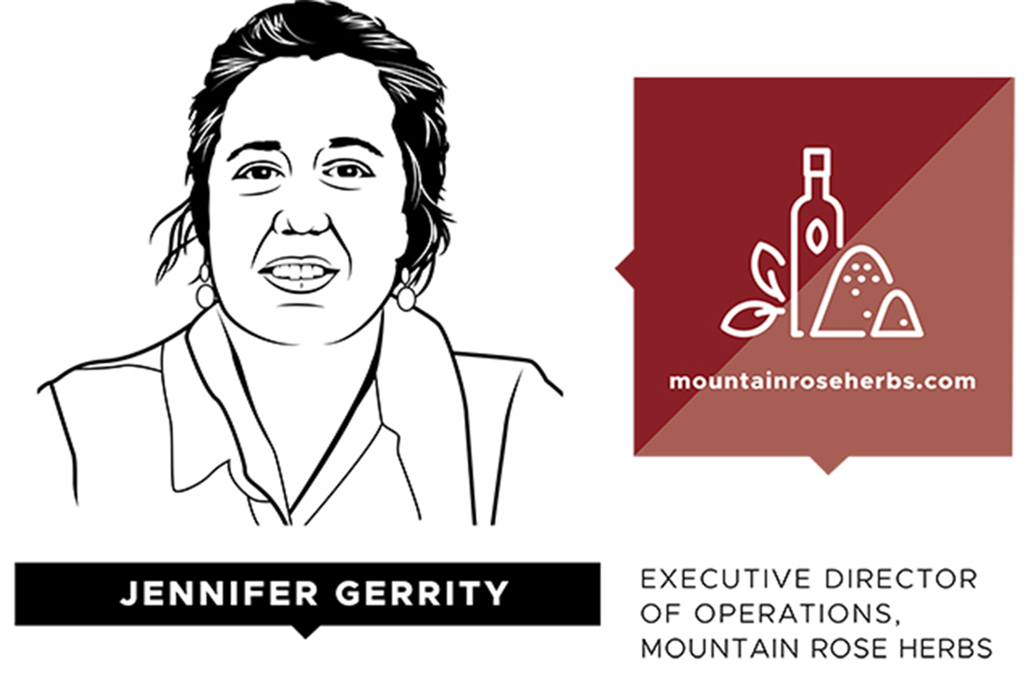 Jennifer Gerrity, Directora Ejecutiva de Operaciones, Mountain Rose Herbs 