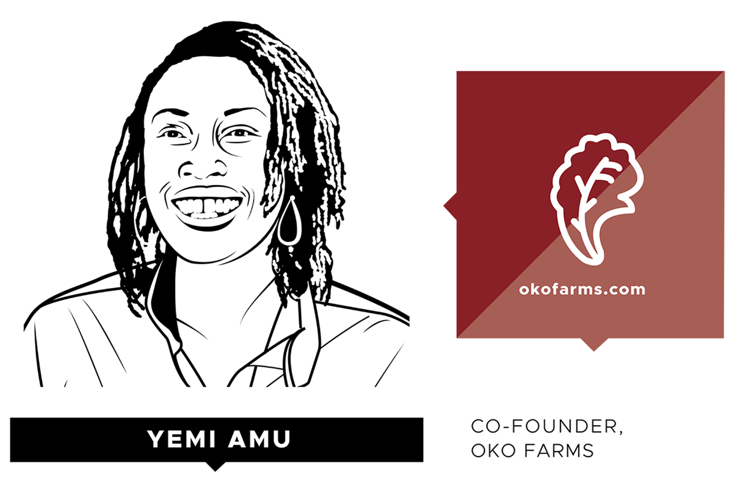  Yemi Amu, cofundadora de Oko Farms